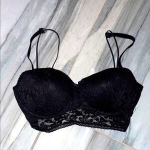 NWT Victorias Secret Black Lace Bra